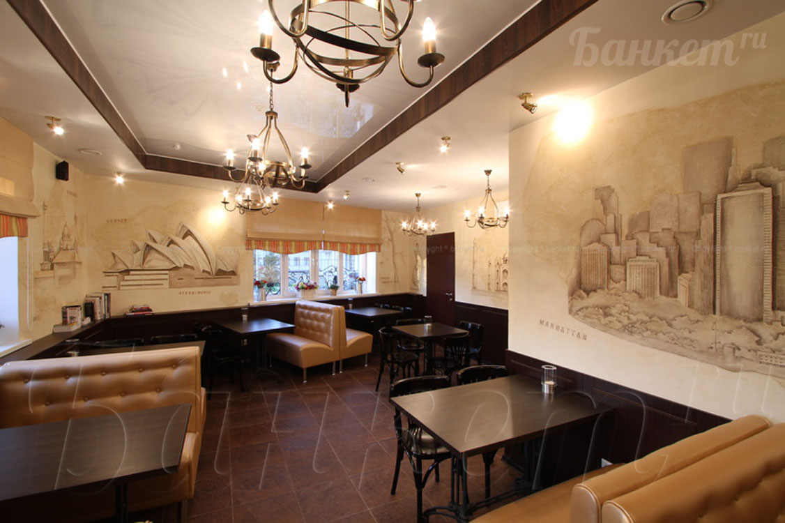 Кофейня Guide Cafe — Основной зал, фото банкетного зала