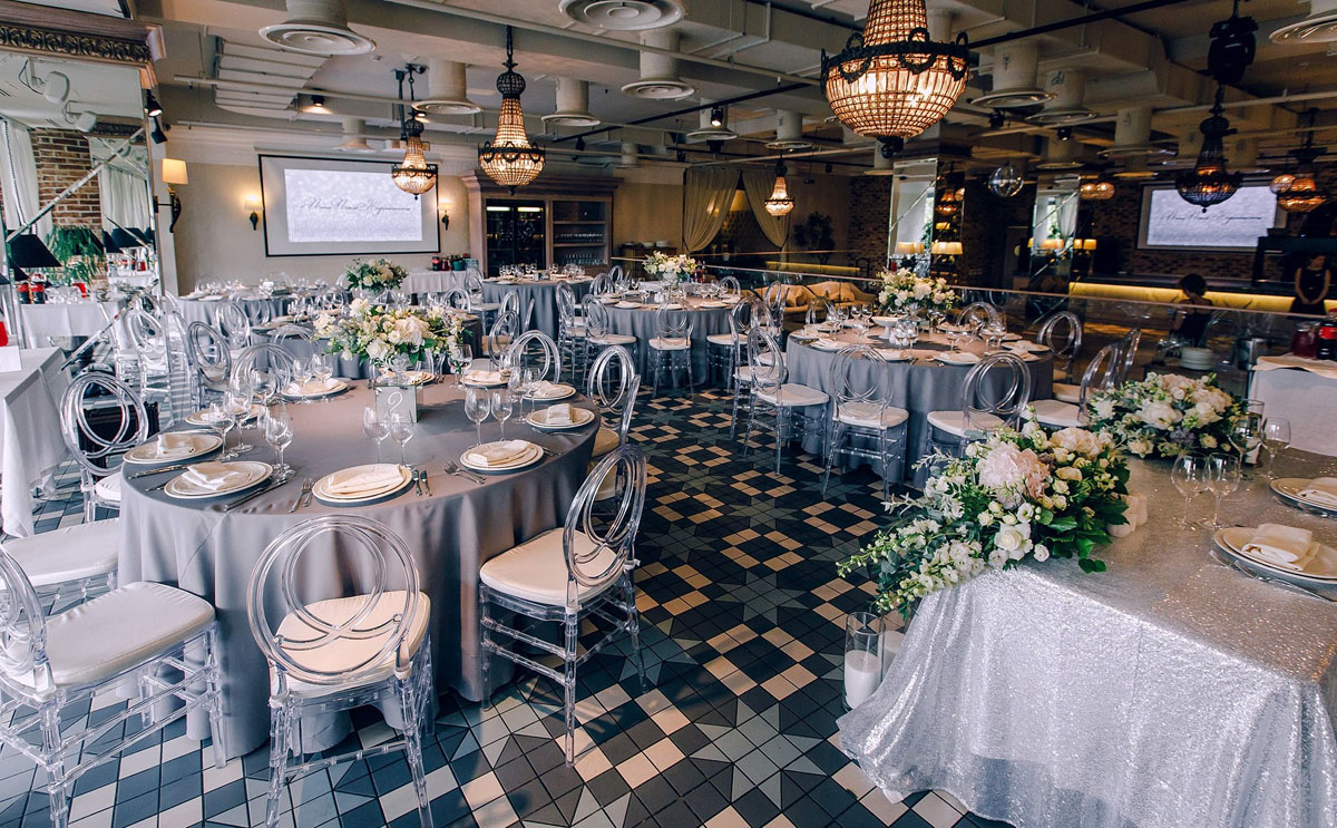 Ресторанный комплекс Вега — Ресторан Гуси-Лебеди, фото банкетного зала