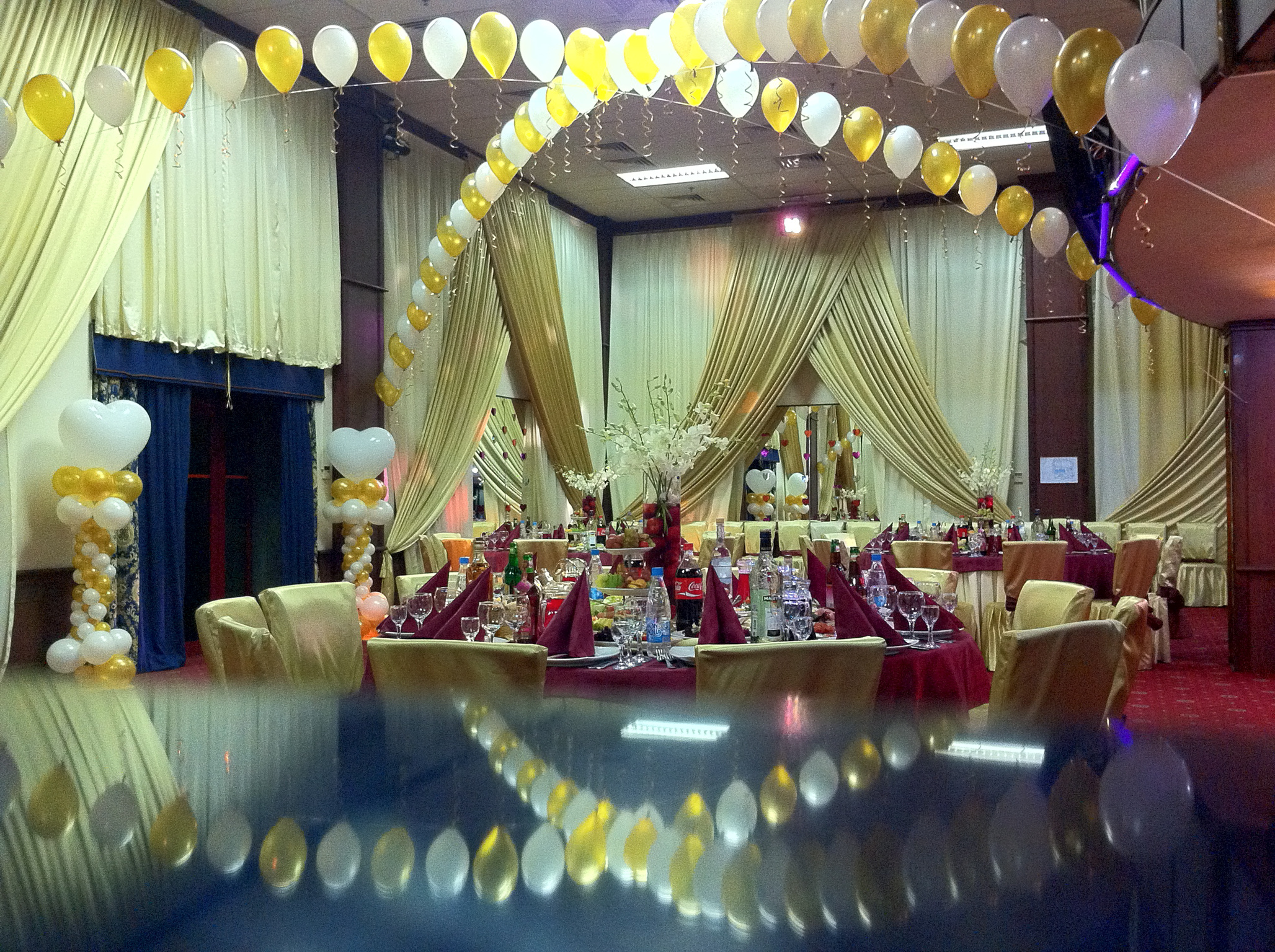 Развлекательный Деловой Центр Кимберли Лэнд — Банкетный зал, фото банкетного зала