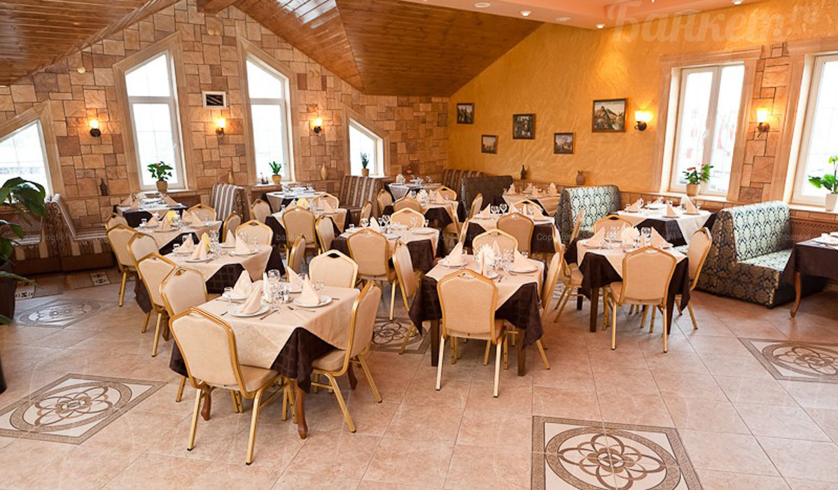 Кафе Форт-сити — Основной зал, фото банкетного зала