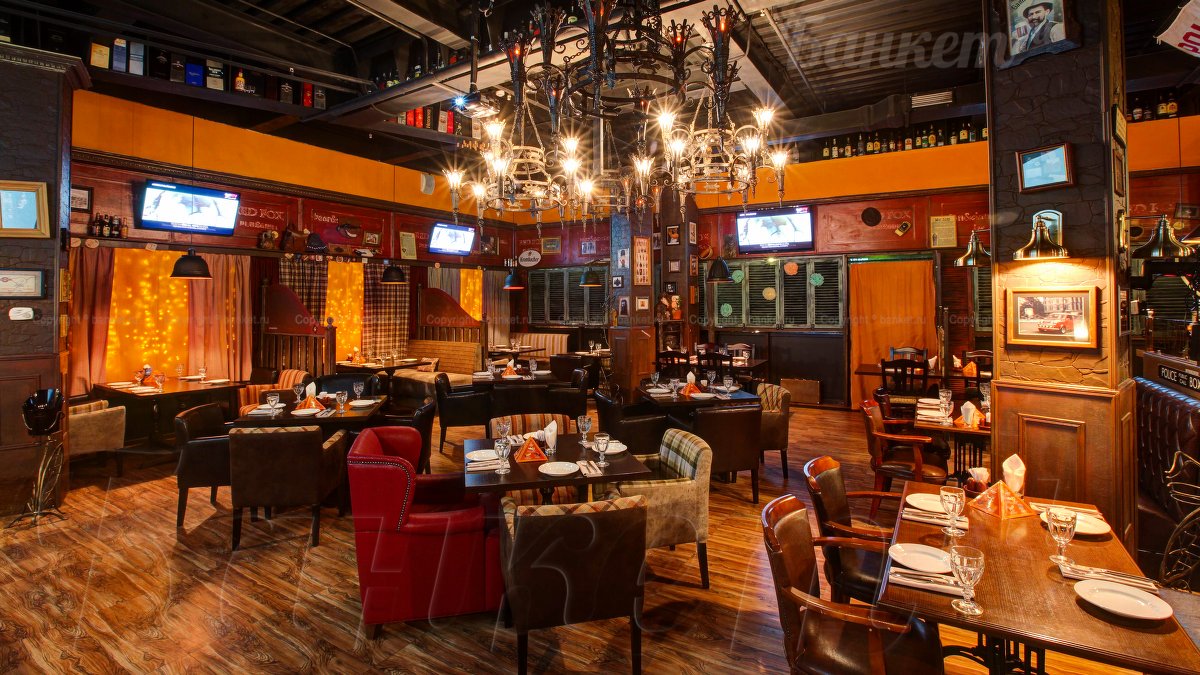 Рыжий лис Паб, Гриль, Караоке — Паб, фото банкетного зала