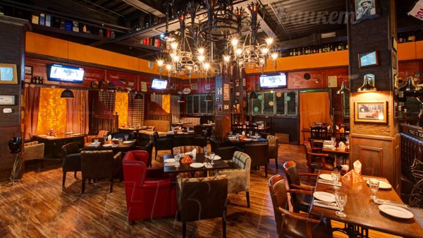 Логотип Рыжий лис Паб, Гриль, Караоке