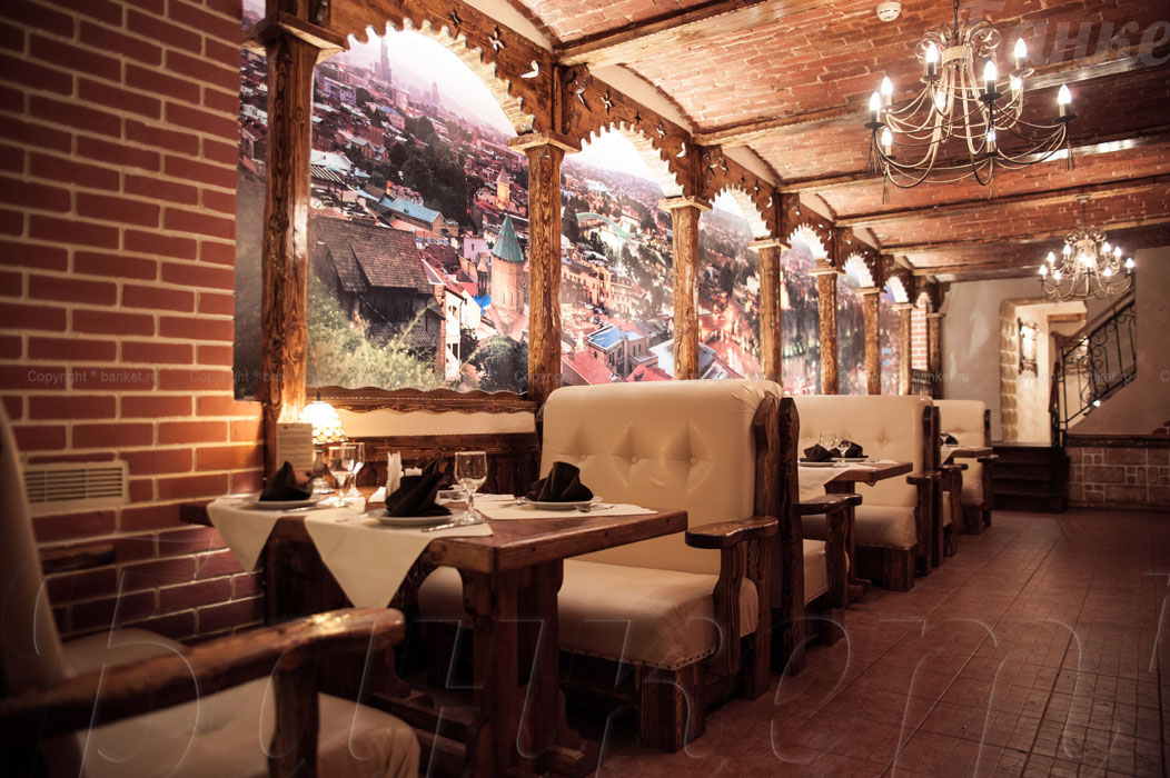 Банкетный зал — банкетный зал Кафе Мимино, фото