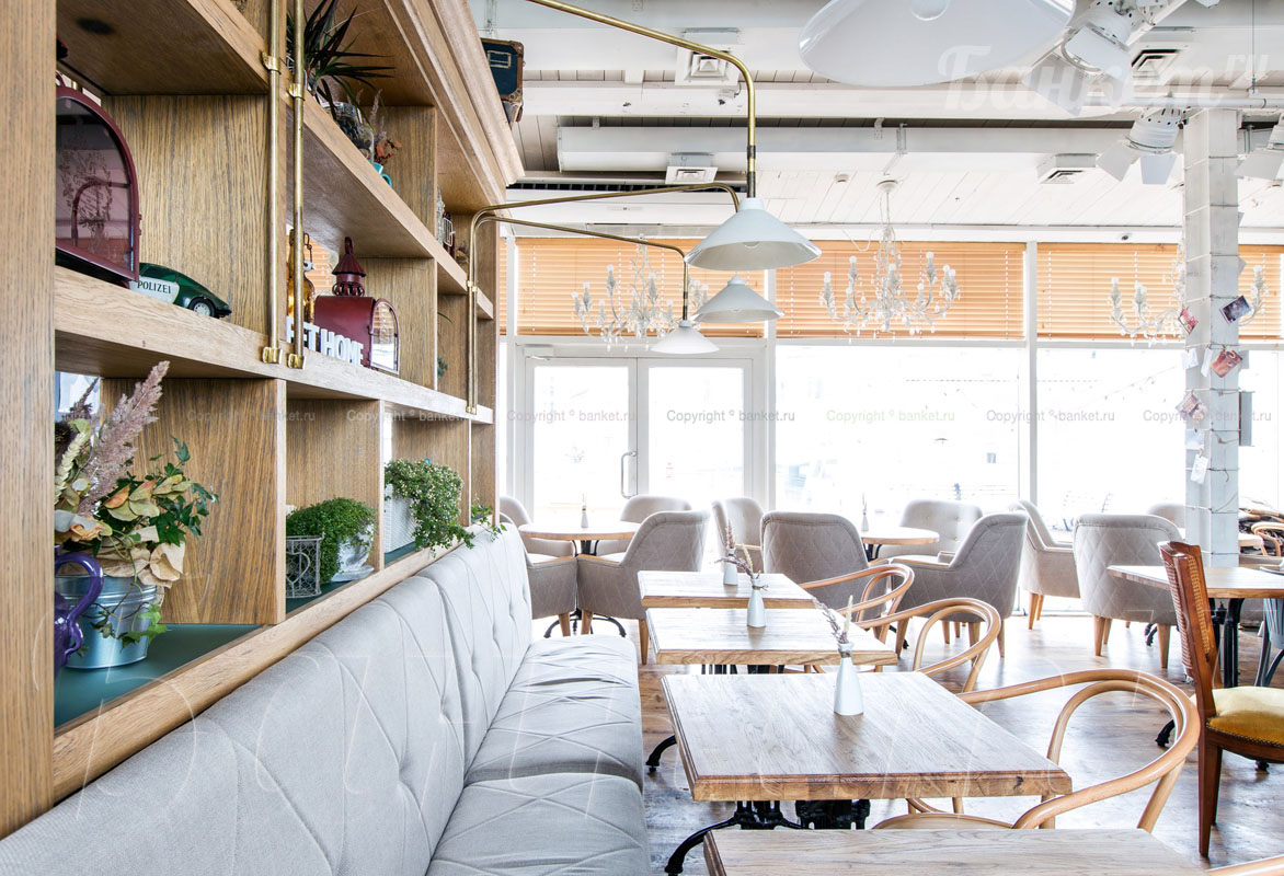 Ресторан Счастье на Крыше — Основной зал, фото банкетного зала