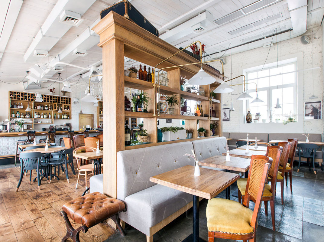 Основной зал — Ресторан Счастье на Крыше