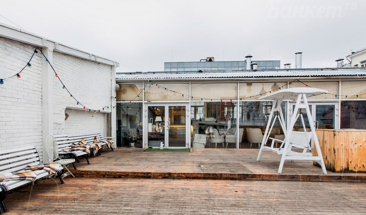 Летняя веранда — Ресторан Счастье на Крыше
