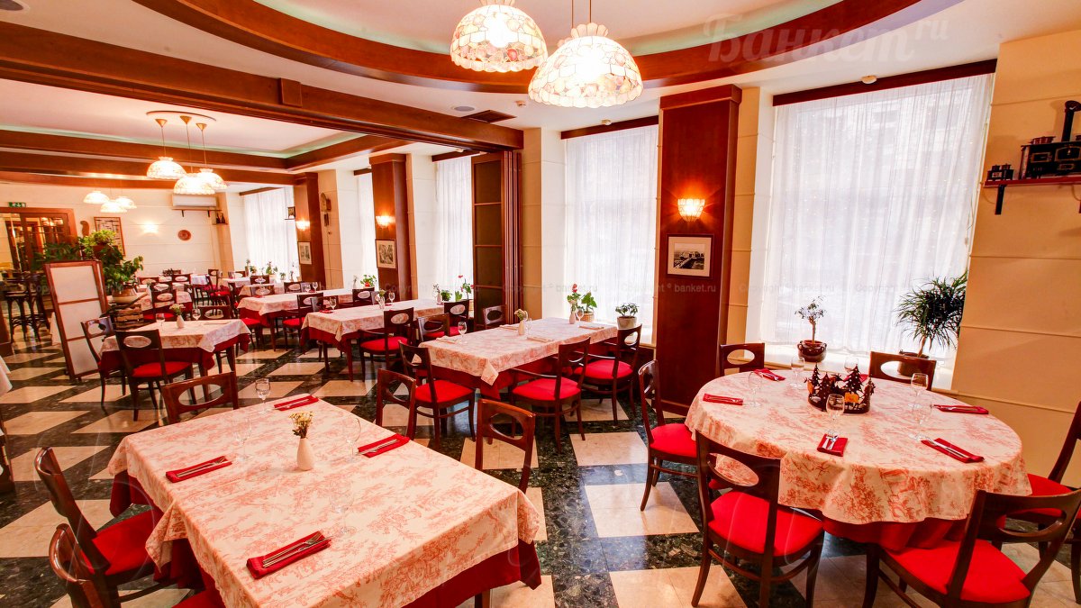 Остерия Да Чикко — Зал 1, фото банкетного зала