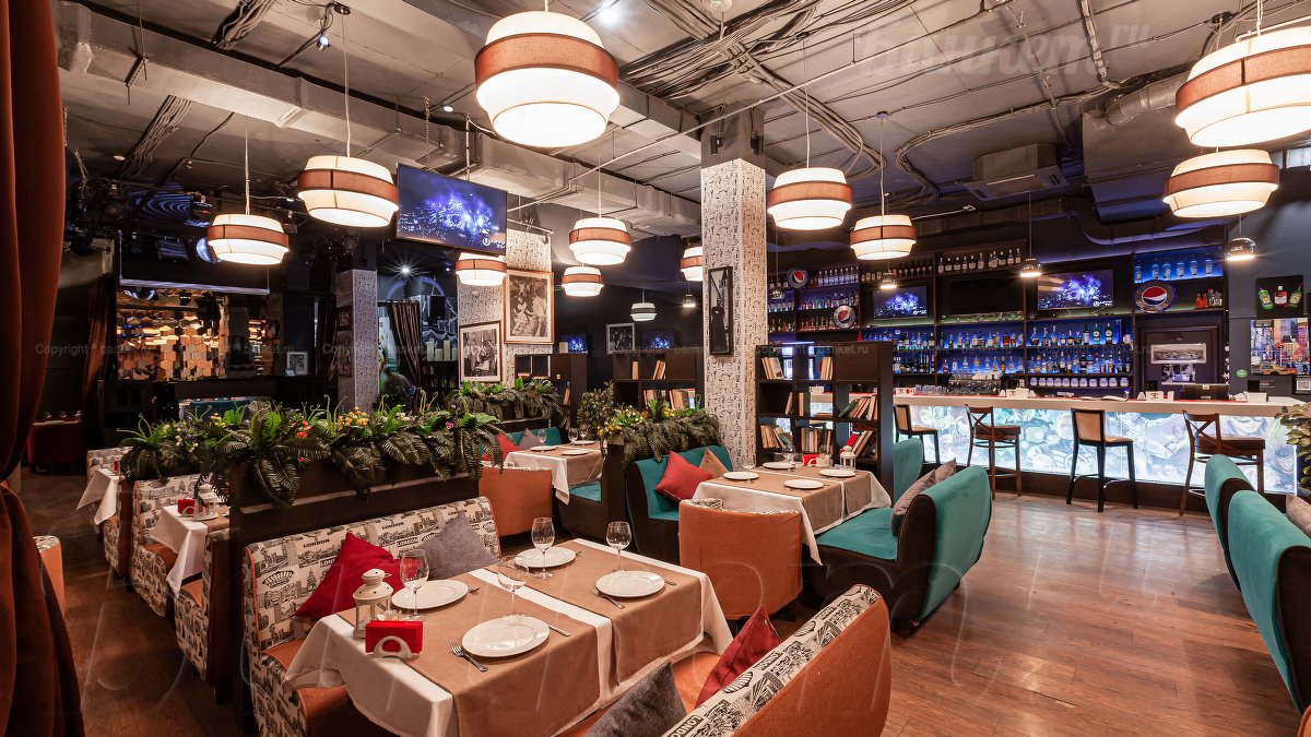 Общий зал — Ресторан Территория Бутово