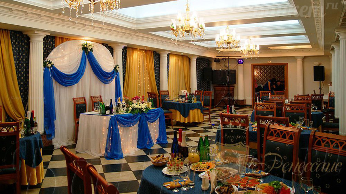Основной зал — Ресторан Ренессанс