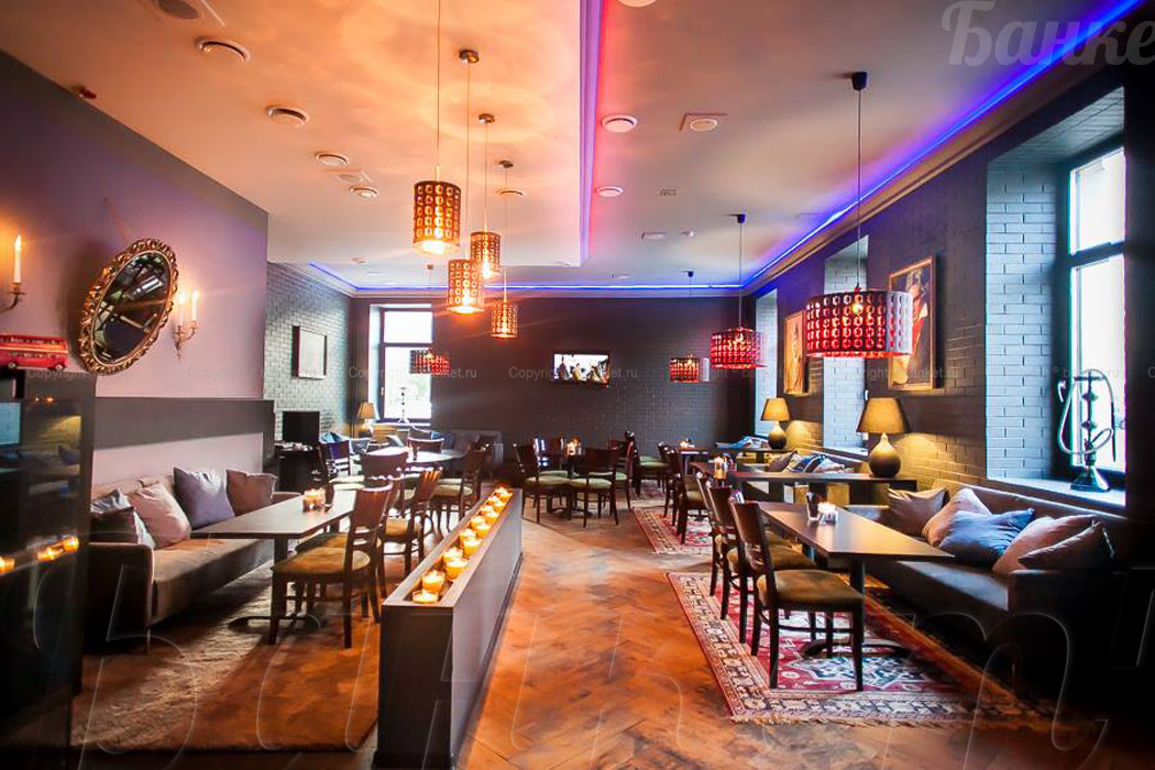 Основной зал — Интеллектуальное кафе Москва Гостям не Верит