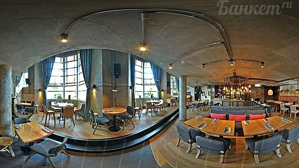 Ресторан Food Embassy, Зал 1 этажа — фото