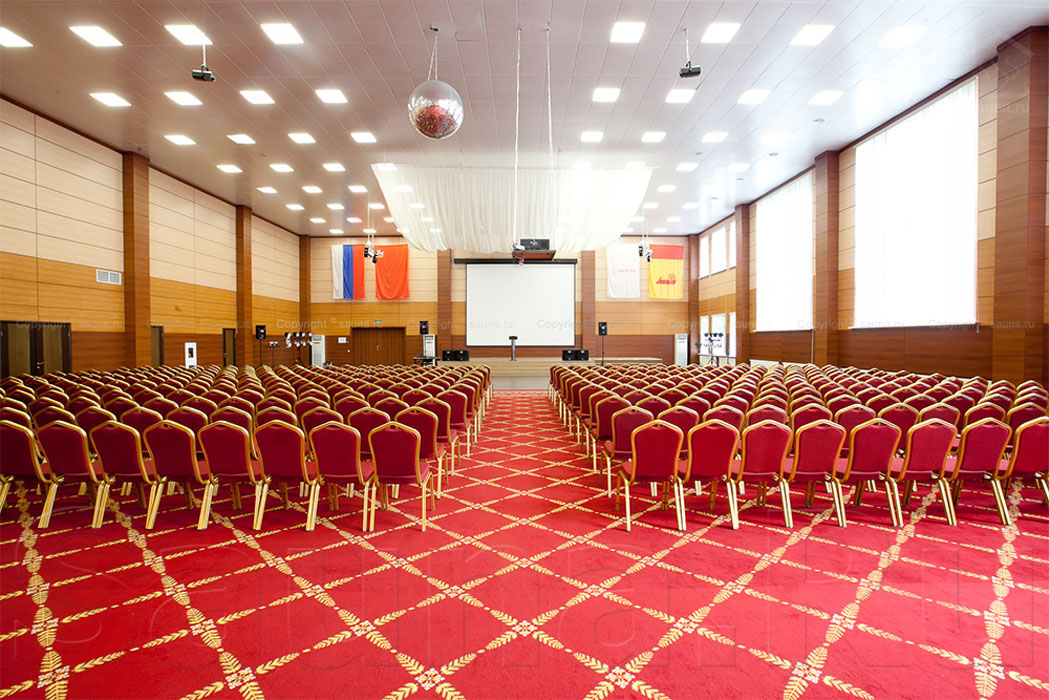 Отель Яхонты Ногинск — Зал Рубин, фото банкетного зала