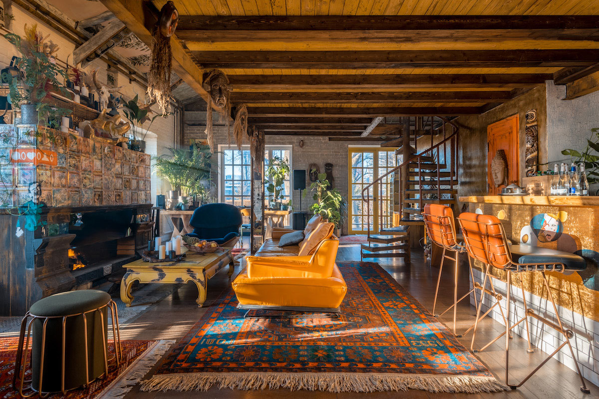 VILLA MR. PINKY — банкетный зал LOFT HALL