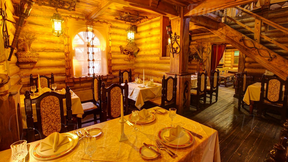 Ресторан Ермак — Основной зал, фото банкетного зала