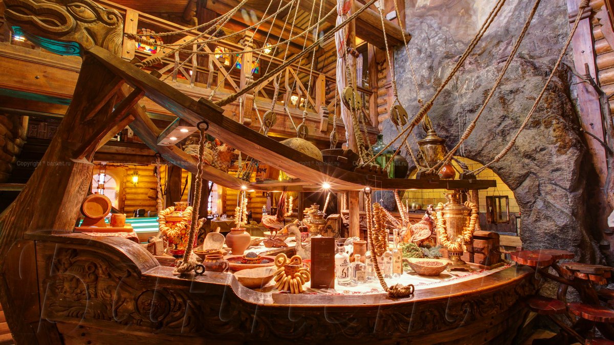 Основной зал — Ресторан Ермак