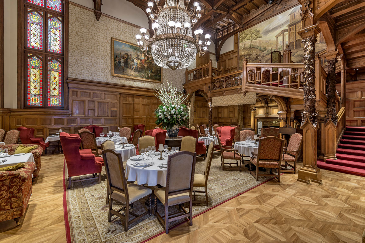 Ресторан Центрального Дома Литераторов / ЦДЛ — Дубовый зал, фото банкетного зала