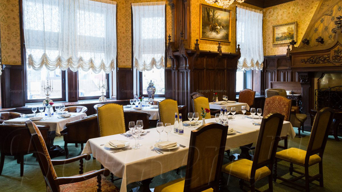 Каминный зал — Ресторан Центрального Дома Литераторов / ЦДЛ