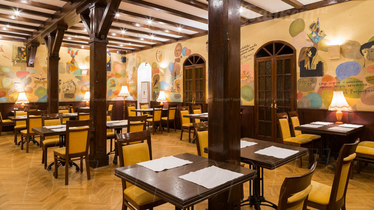 Пестрый зал — Ресторан Центрального Дома Литераторов / ЦДЛ
