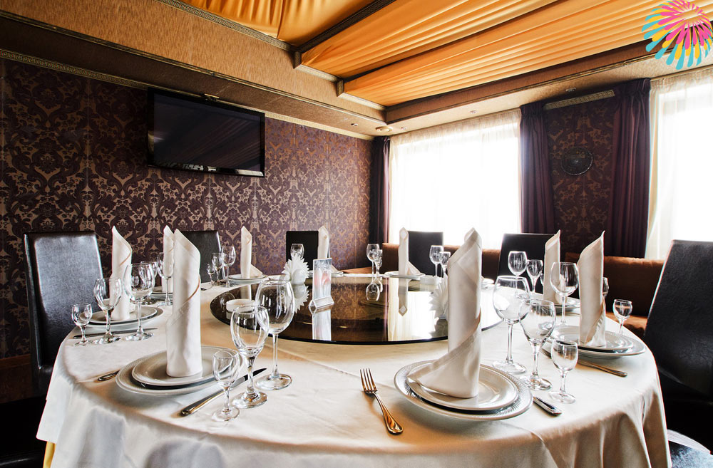 Ресторан Азия Микс — банкетный зал, фото банкетного зала