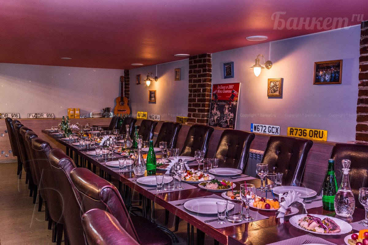 СВАО Мото Бар — Основной зал, фото банкетного зала