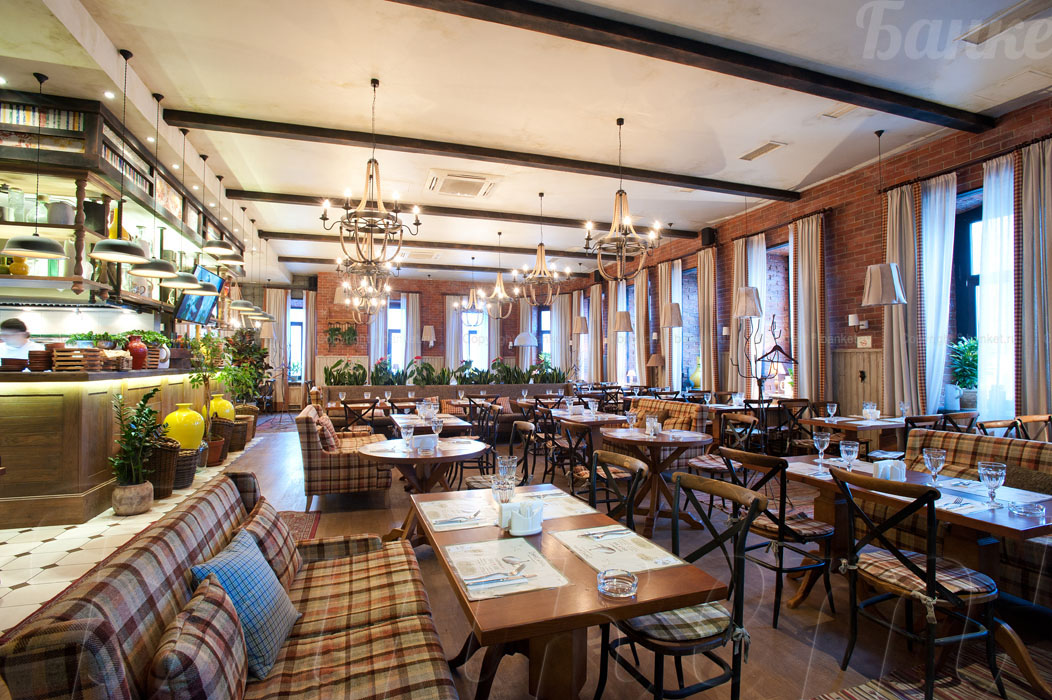 Ресторан Джон Джоли — Первый этаж, фото банкетного зала