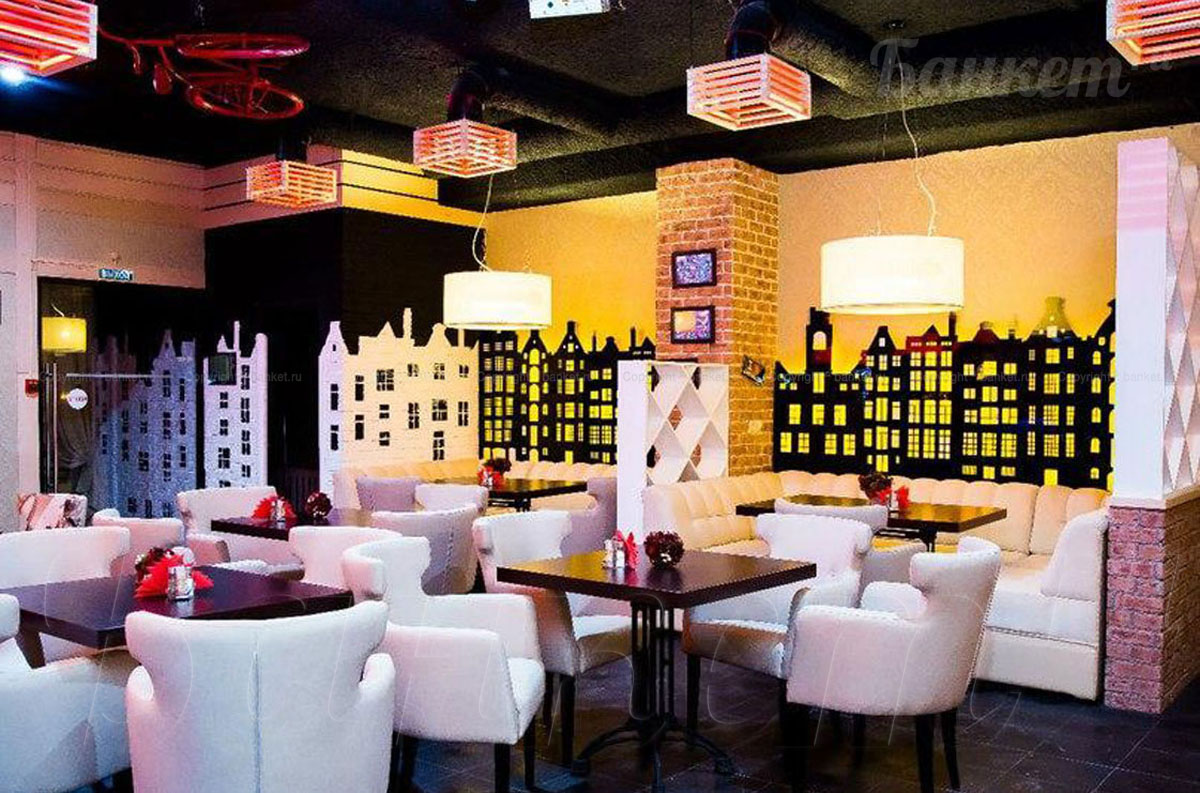Основной зал — Кафе-бар Amsterdam