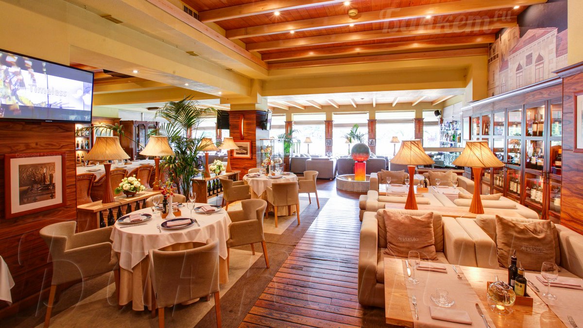 Основной зал — Ресторан Анджело