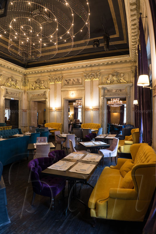 Ресторан Сливки гурмэ — Основной зал, фото банкетного зала