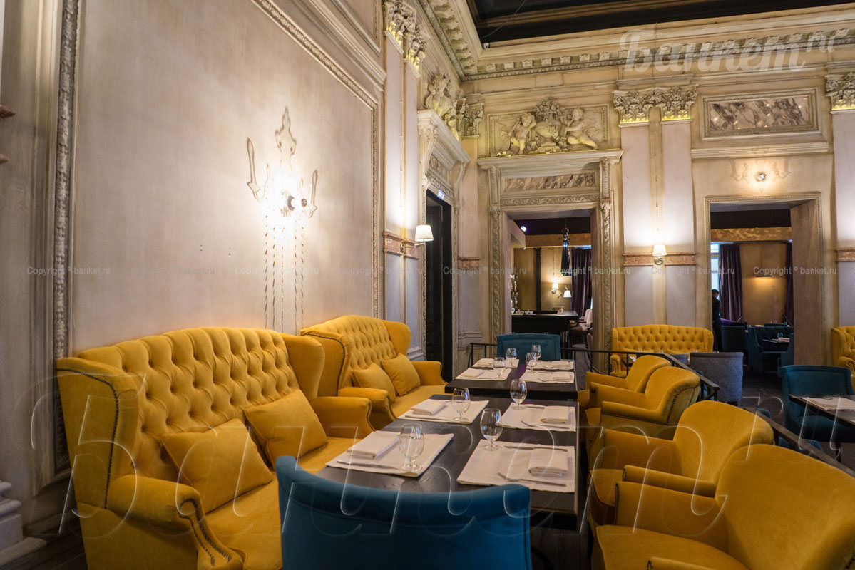 Основной зал — Ресторан Сливки гурмэ