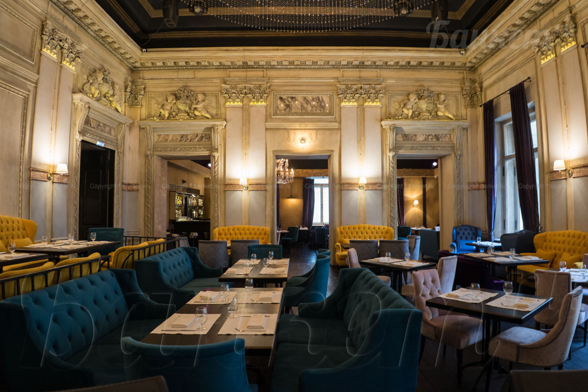 Основной зал — Ресторан Сливки гурмэ