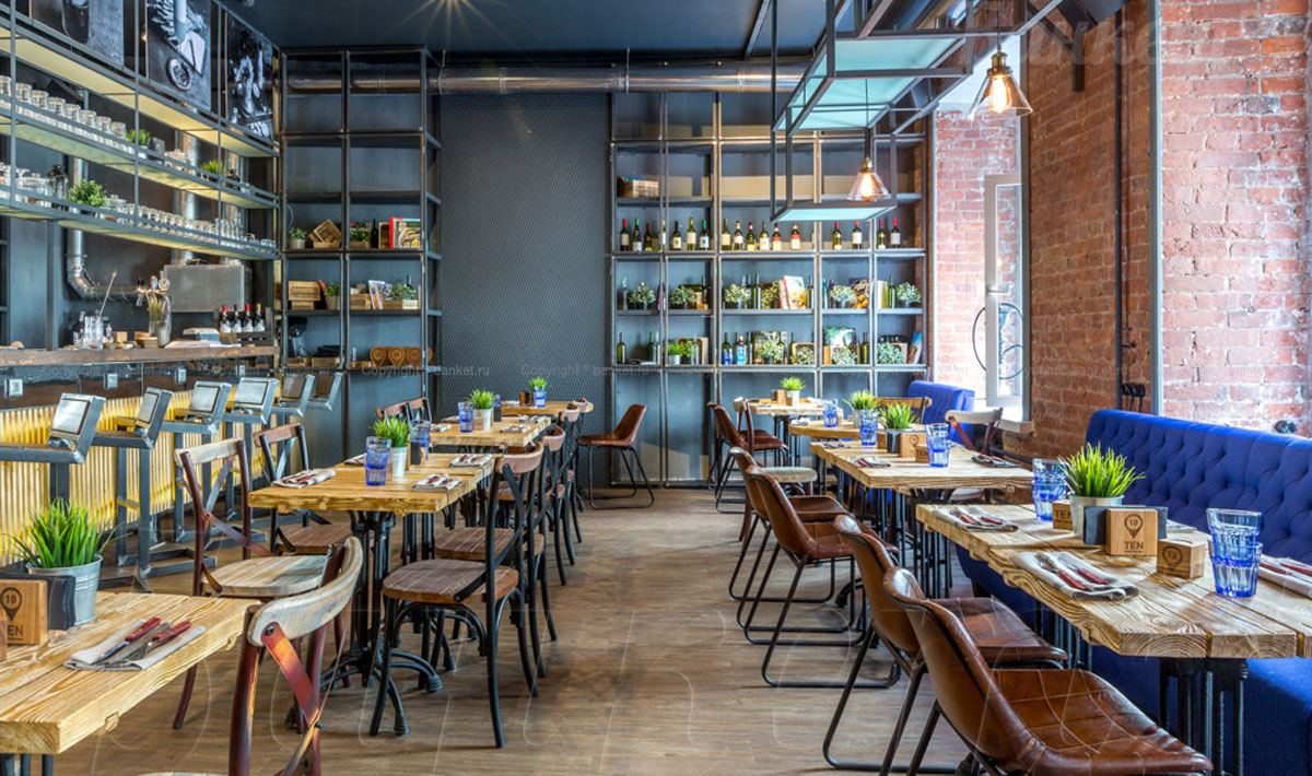 Ten / Тен — Большой зал, фото банкетного зала