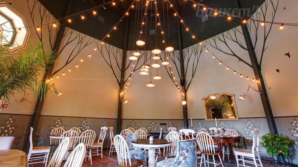 Внутренний зал — Кафе Свадьба соек