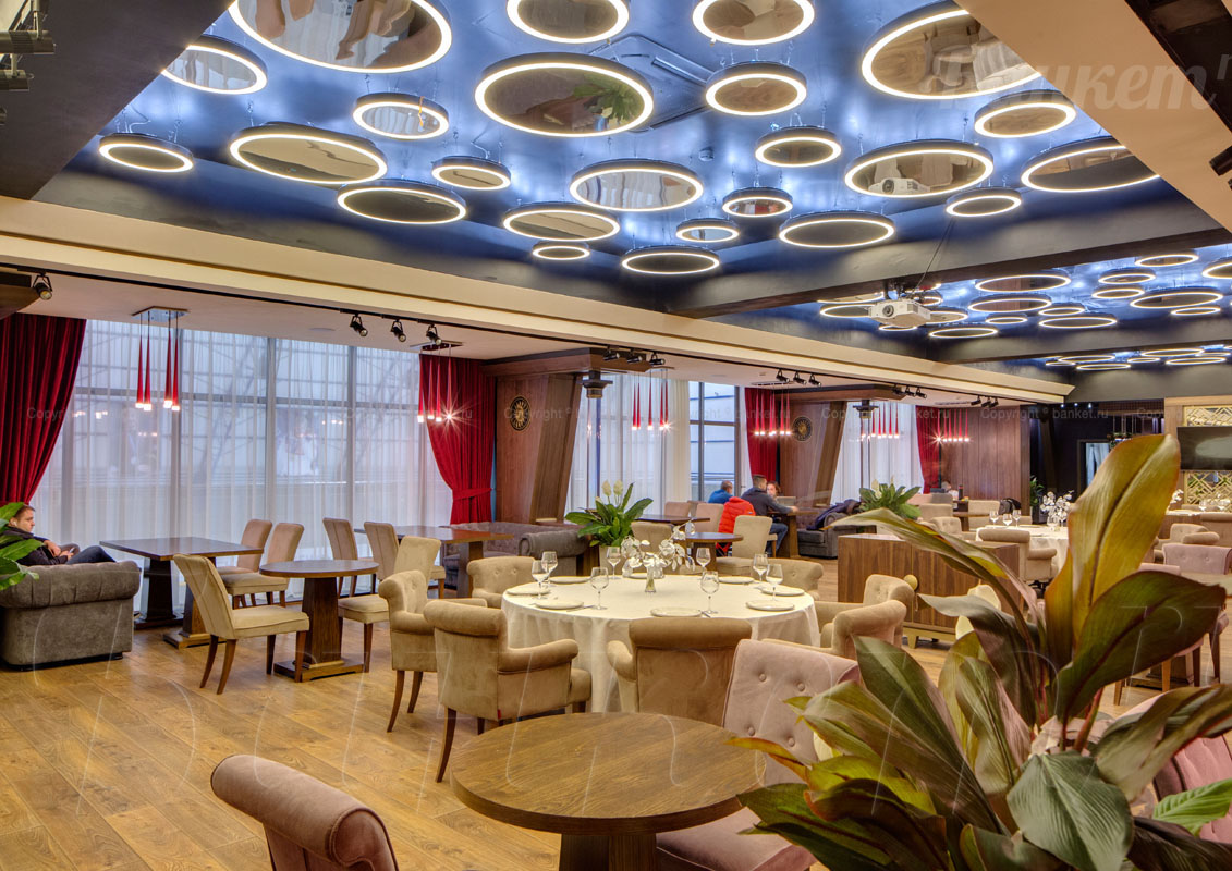 Основной зал — Банкетный зал комплекса Аминьевские бани