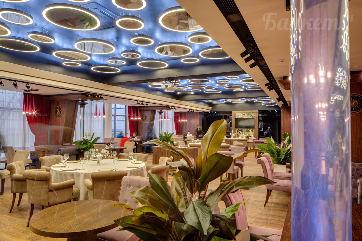 Основной зал — Банкетный зал комплекса Аминьевские бани