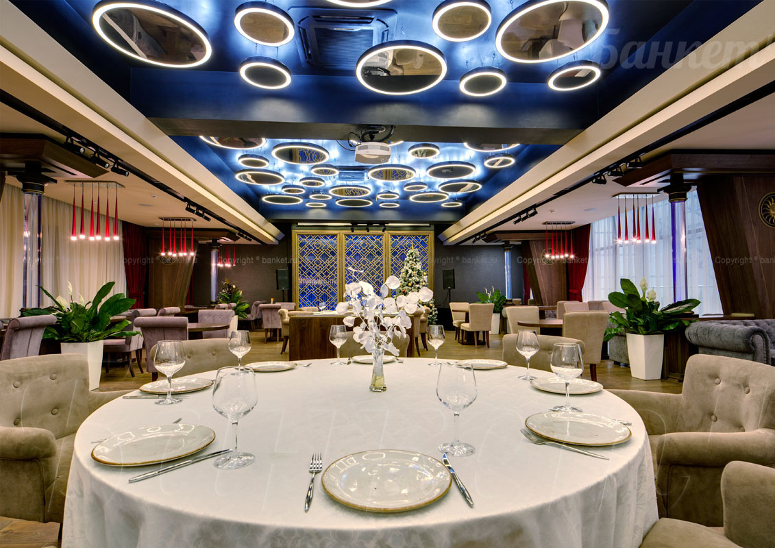 Основной зал — Банкетный зал комплекса Аминьевские бани