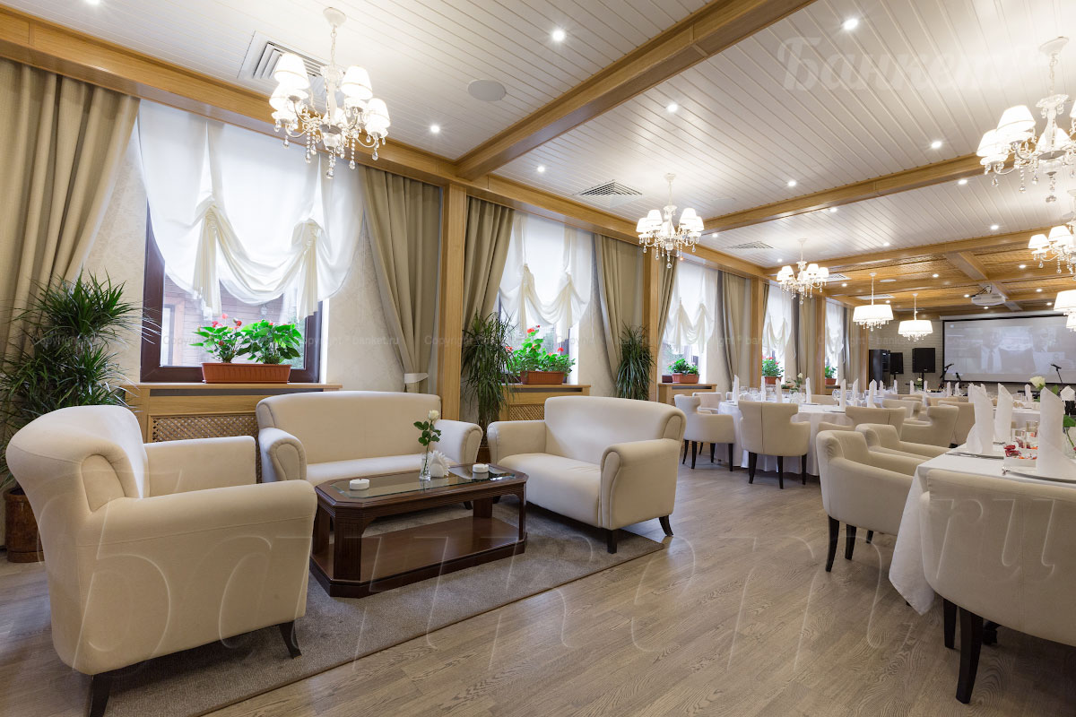 Малый зал — Банкетный зал комплекса Аминьевские бани