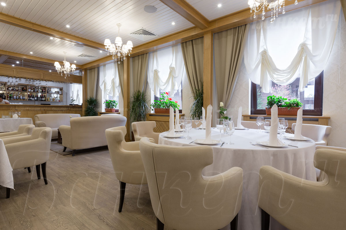 Малый зал — Банкетный зал комплекса Аминьевские бани