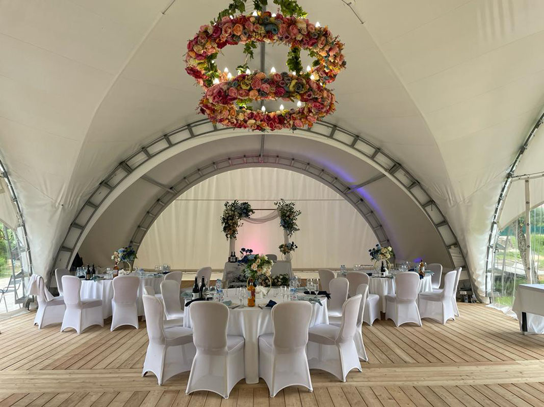 Шатер Картмазовские пруды — банкетный зал Eventner