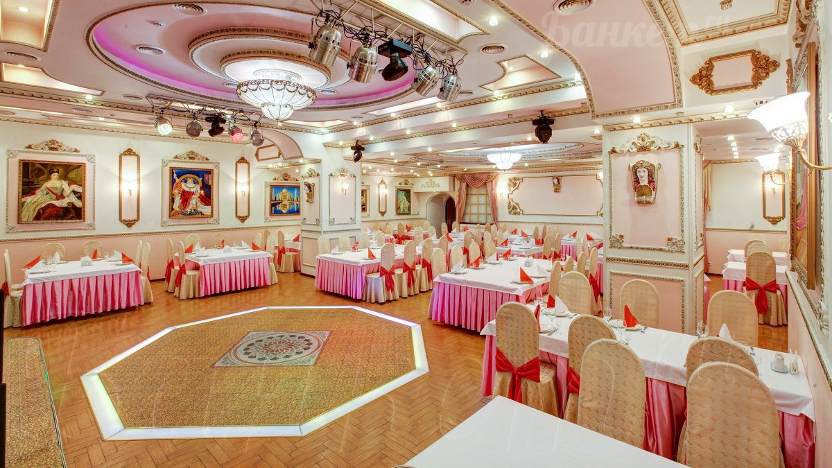 Царица Востока — Царский зал, фото банкетного зала
