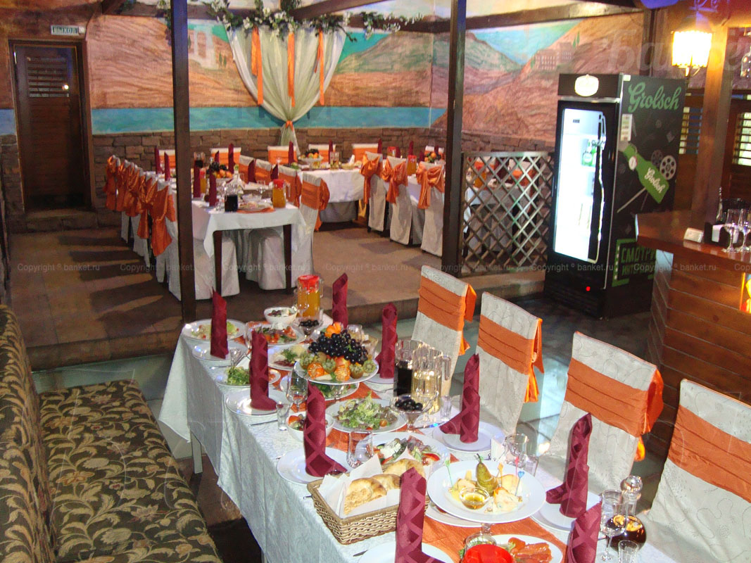 Банкетный зал — Ресторан Мифос закрыт