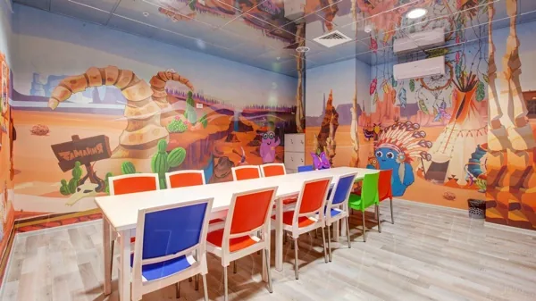 Дикий запад — подробнее о зале