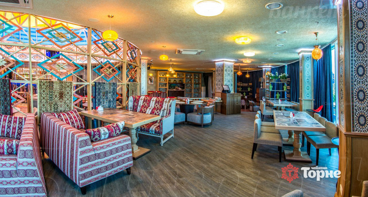 Основной зал — Чайхана Торне