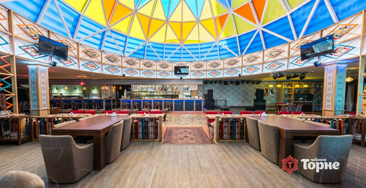 Основной зал — Чайхана Торне