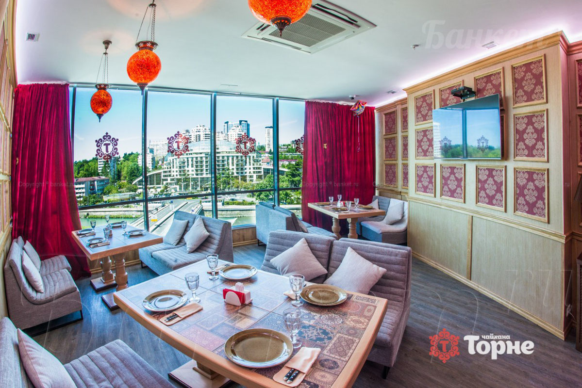Основной зал — Чайхана Торне