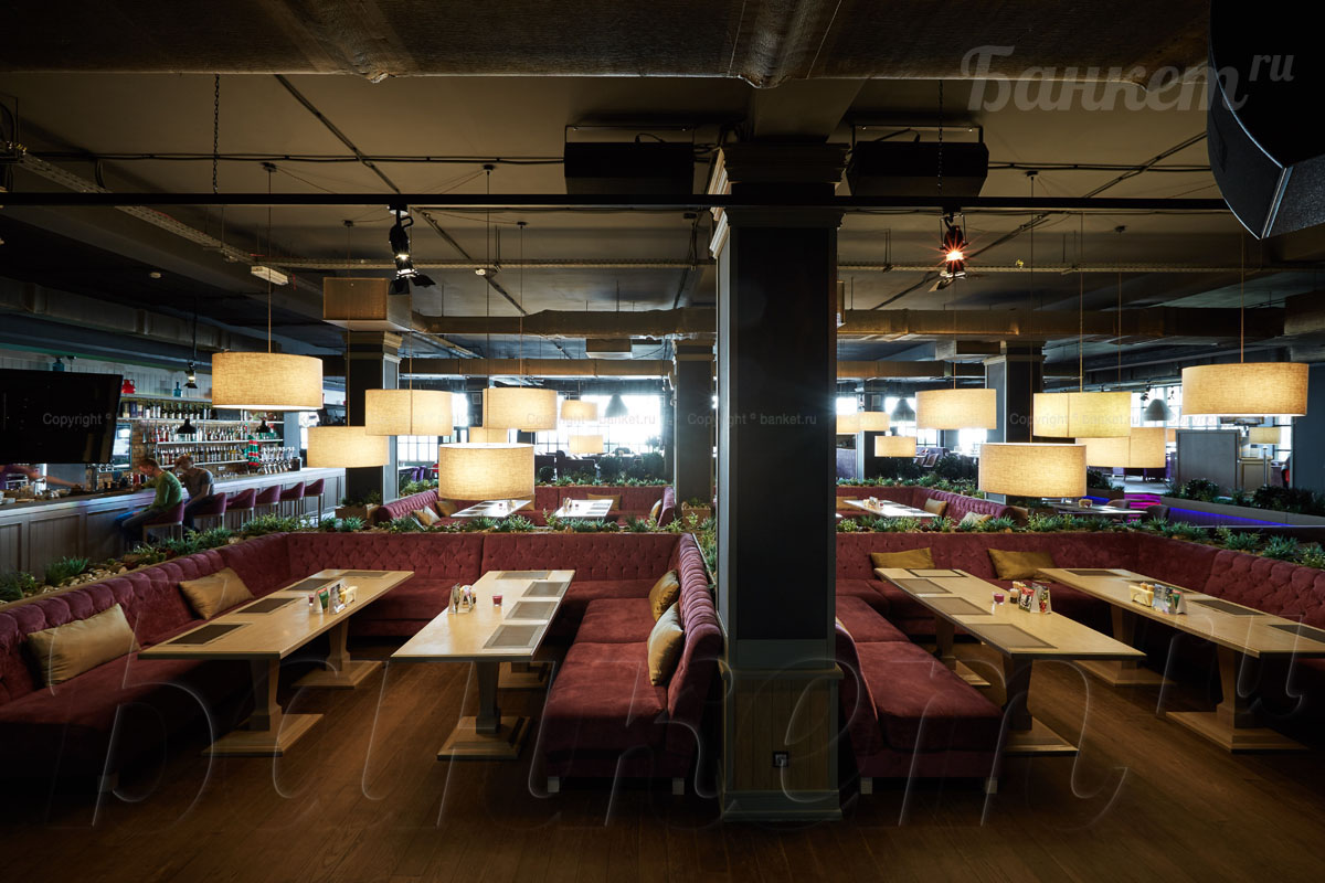 Основной зал — Кафе Сирень