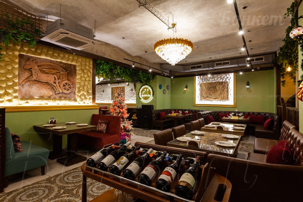 Основной зал — Ресторан Месопотамия