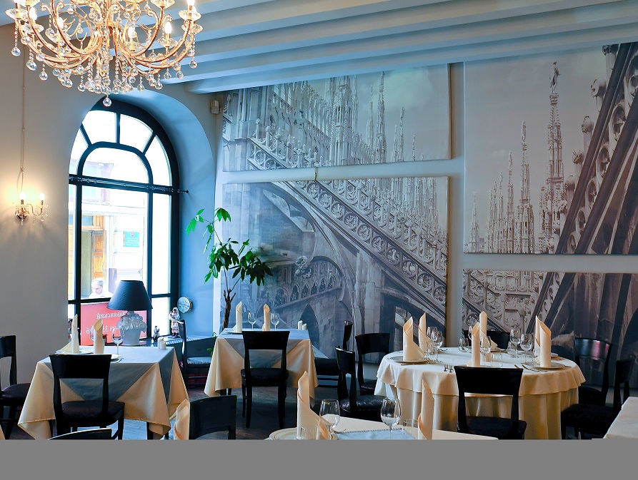 Ресторан Spago — большой, фото банкетного зала