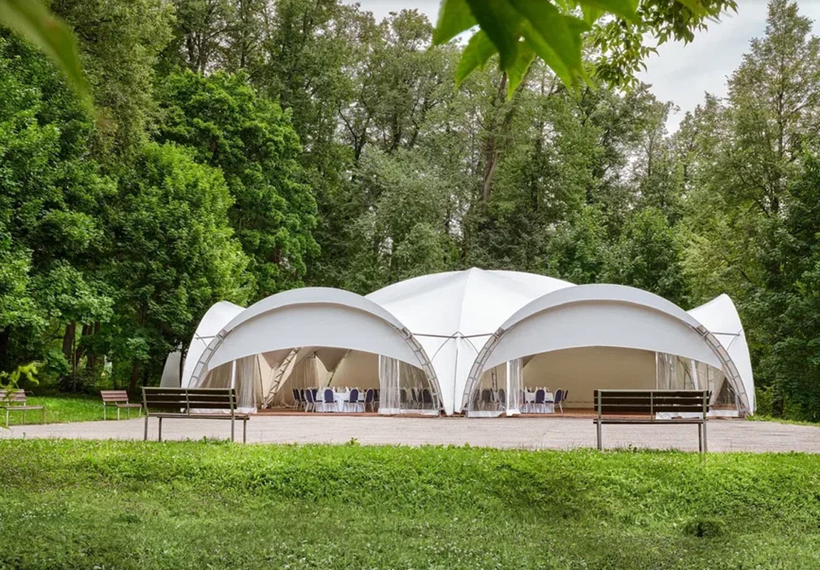 Летний Шатер Арочный — Парк-отель Воздвиженское