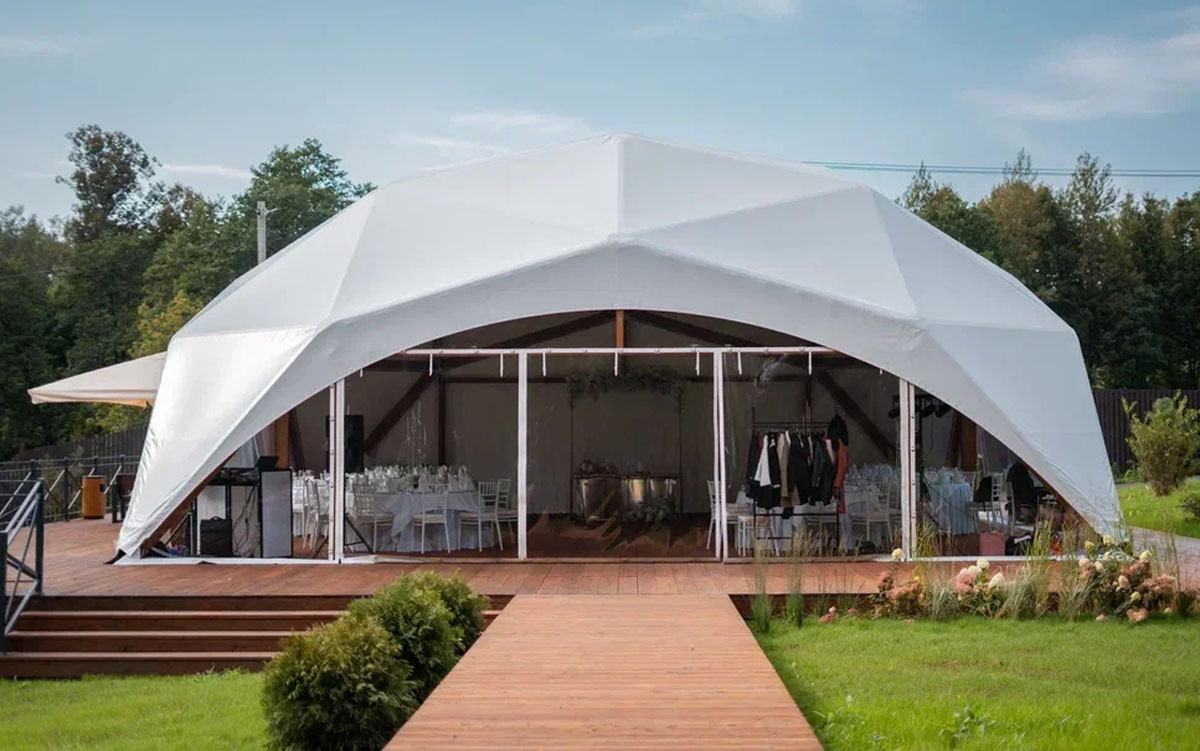 Летний Шатер Приозёрный — банкетный зал Парк-отель Воздвиженское