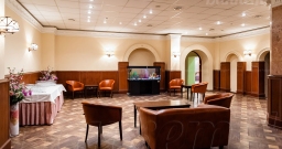 Малый зал (welcome-зона) — интерьер зала